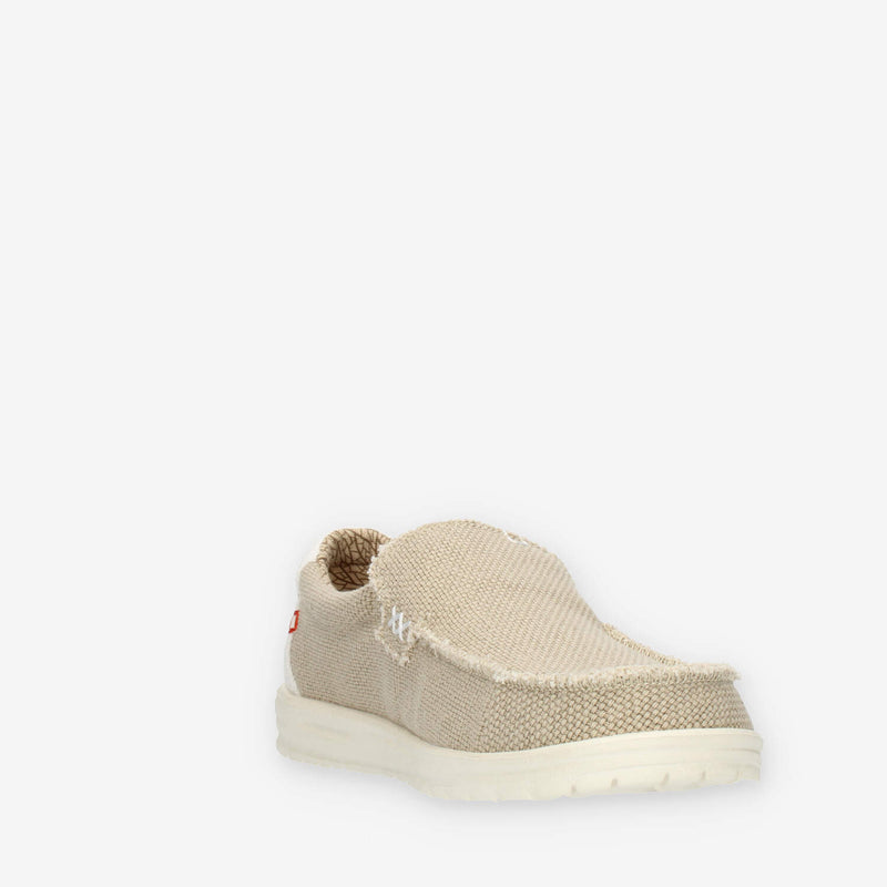 Hey Dude Mikka Braided Slip on da uomo beige