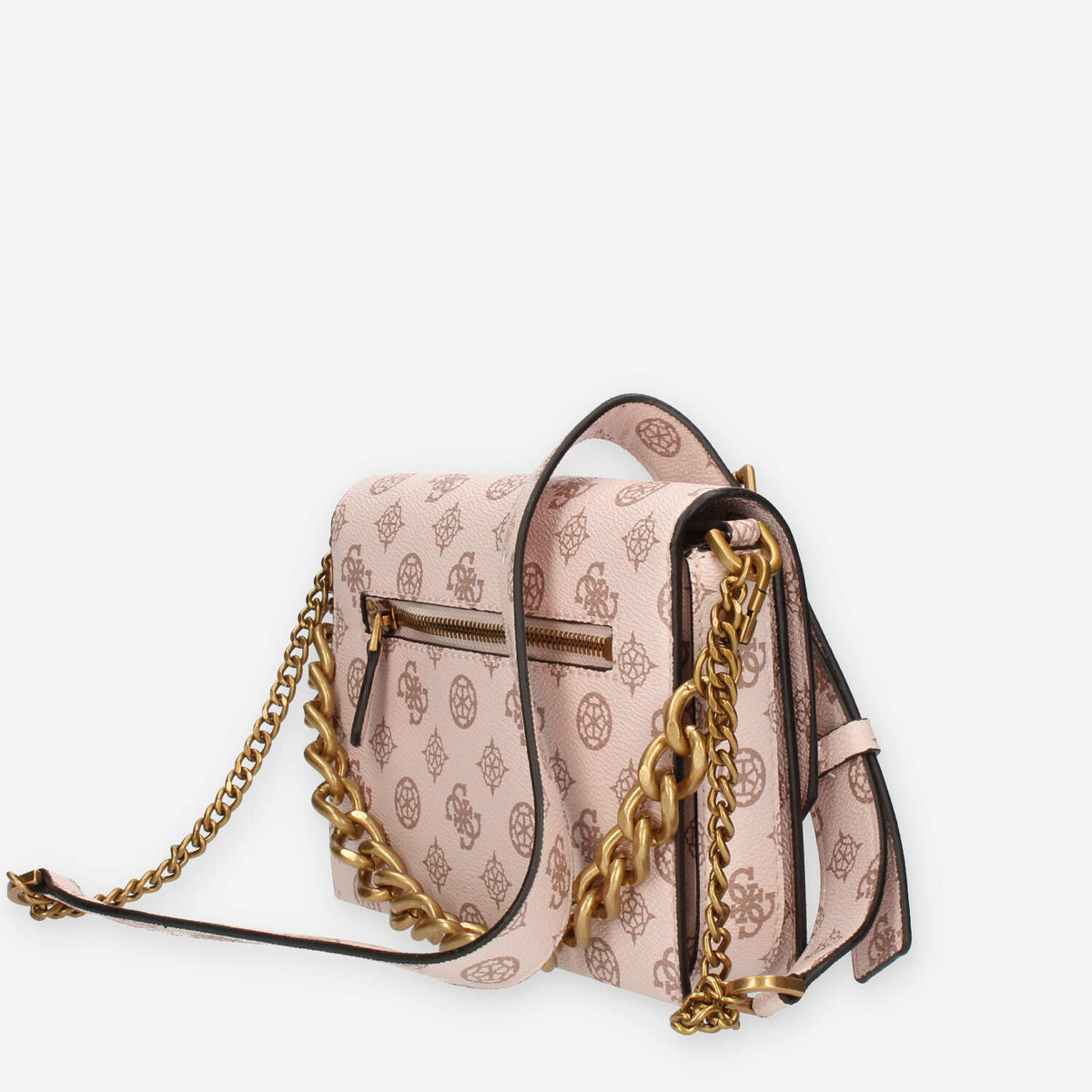 Guess Centre Stage mini Borsetta a tracolla rosa logata