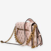 Guess Centre Stage mini Borsetta a tracolla rosa logata