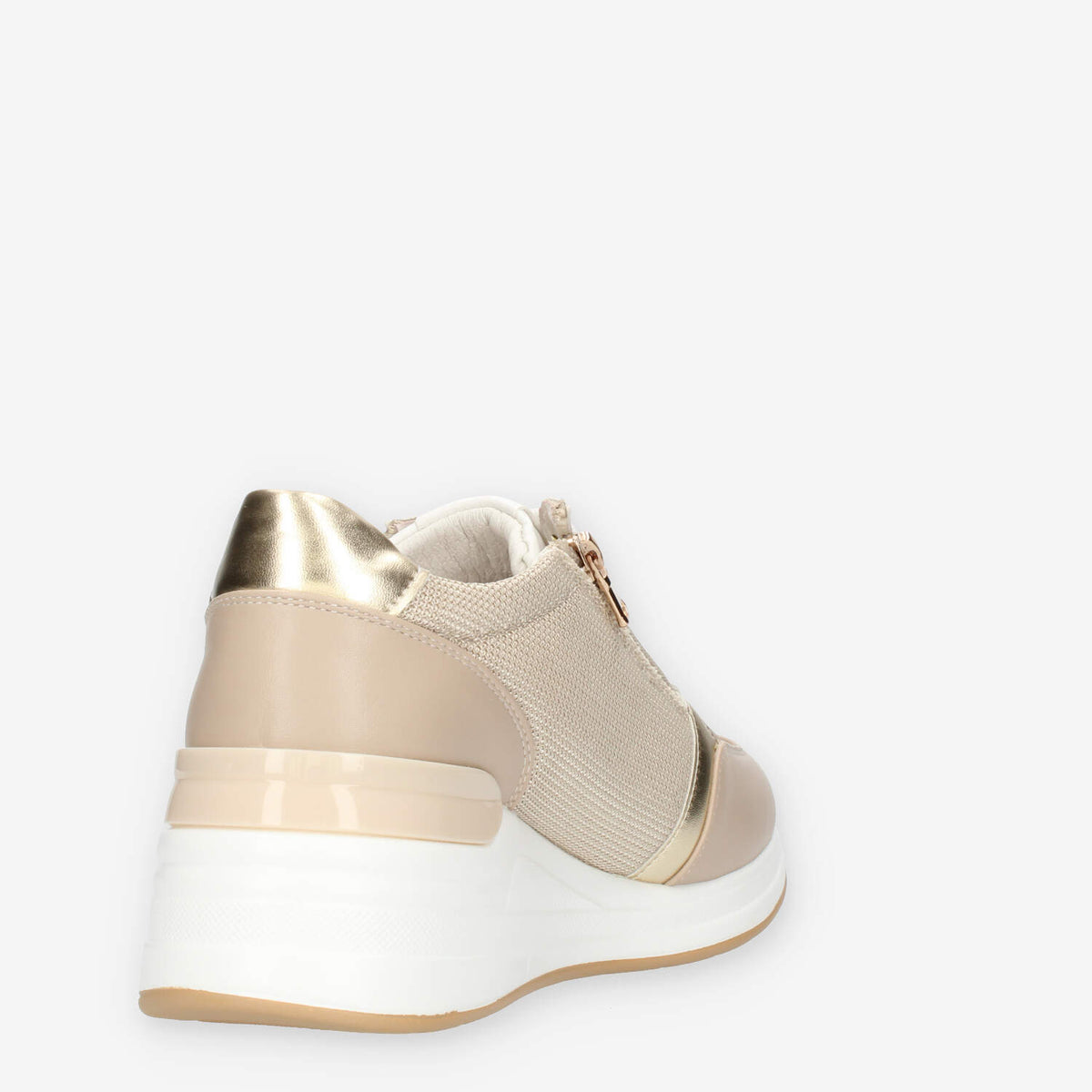 4 US by Paciotti (Junior) Sneakers beige con strass