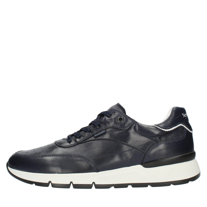 Nero Giardini Sneakers blu da uomo in pelle