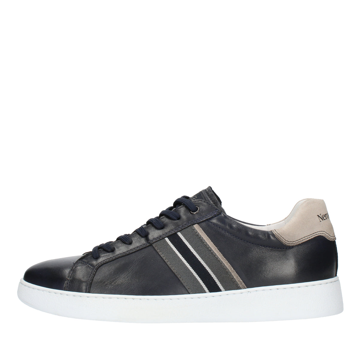 Nero Giardini Sneakers da uomo blu in pelle