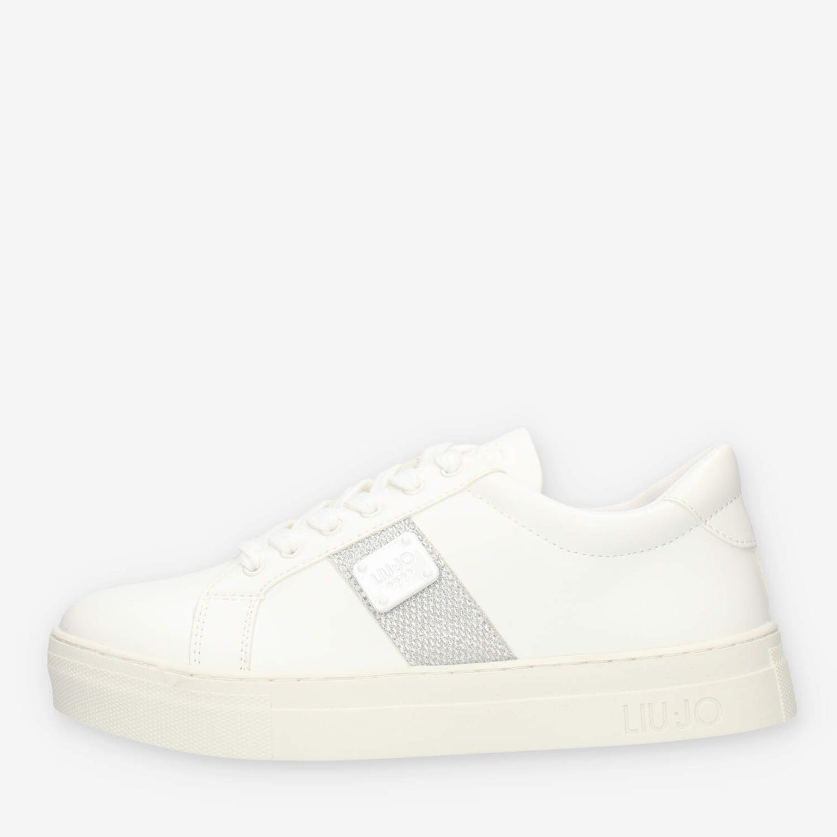 Liu Jo Alicia 507 Sneakers da donna bianche con glitter