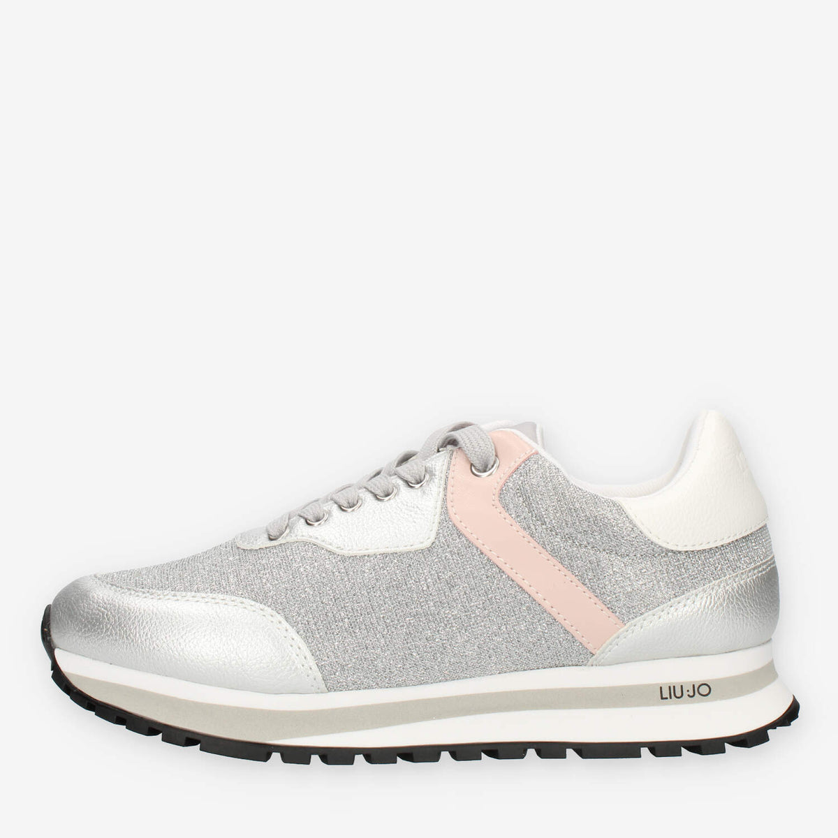 Liu Jo Wonder 501 Sneakers da donna argento glitterate