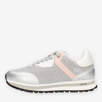 Liu Jo Wonder 501 Sneakers da donna argento glitterate