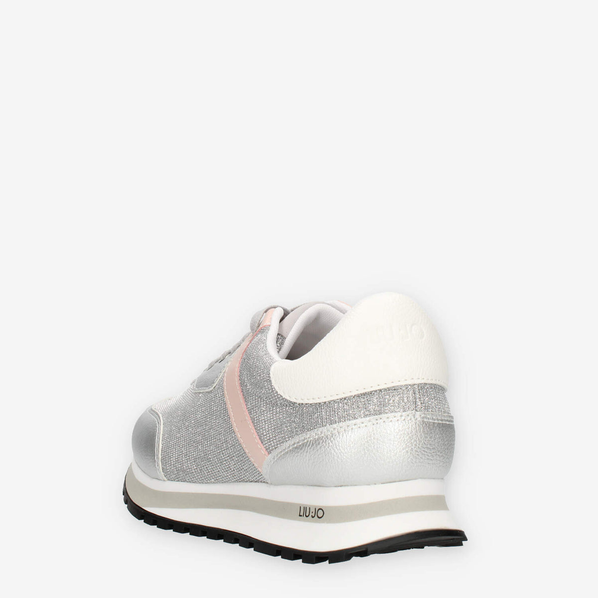 Liu Jo Wonder 501 Sneakers da donna argento glitterate