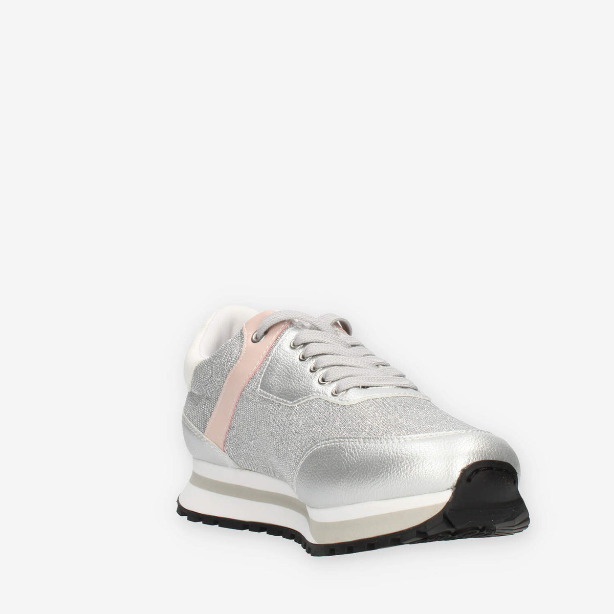 Liu Jo Wonder 501 Sneakers da donna argento glitterate