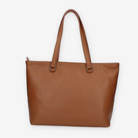 Alviero Martini Prima Classe Borsa Shopping in pelle cuoio e Geo Classic