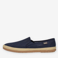 Victoria Slip on blu in tessuto a rete