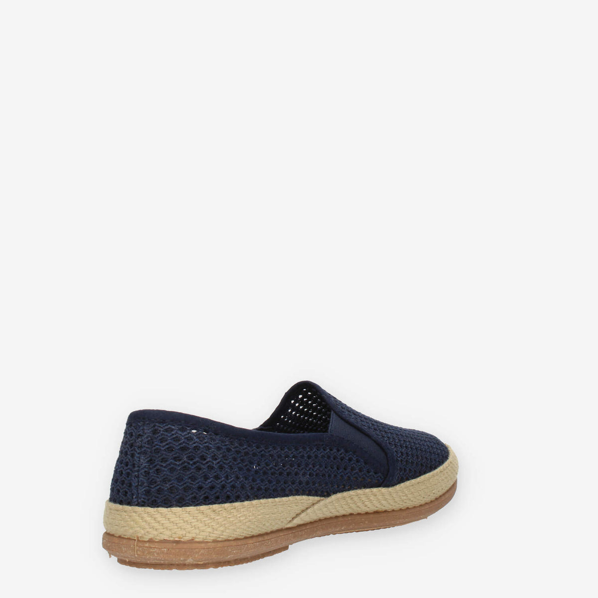 Victoria Slip on blu in tessuto a rete