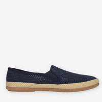 Victoria Slip on blu in tessuto a rete