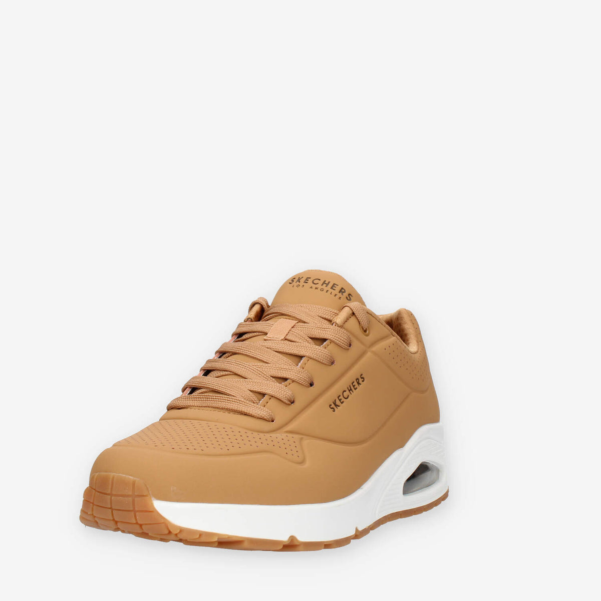 Skechers Street Uno Stand on air Sneakers cuoio da uomo