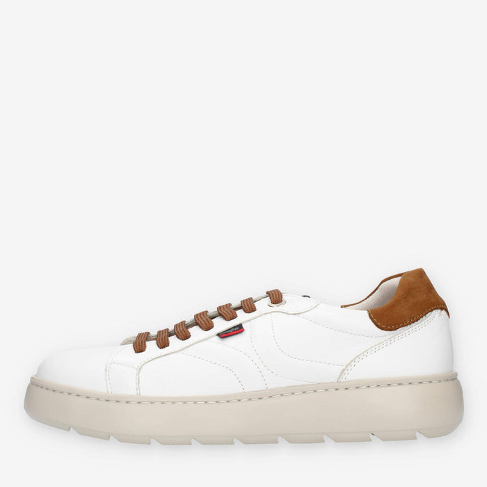 Callaghan Yelena Sneakers da uomo bianche e marroni