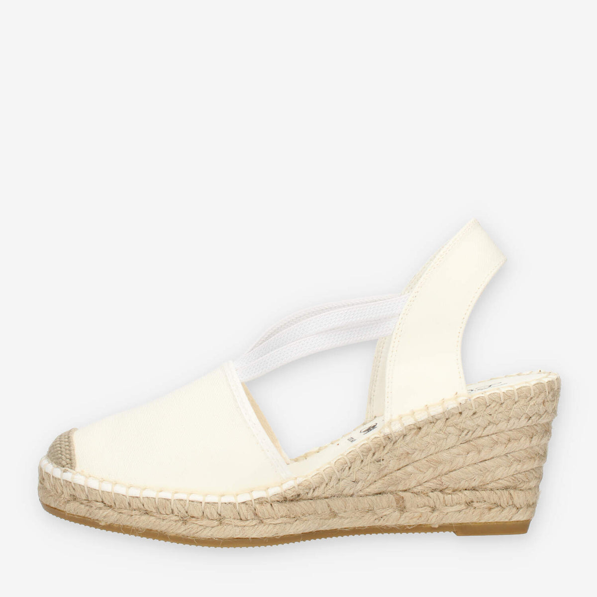 La Maison De L'Espadrille Sandali Espadrillas da donna bianche