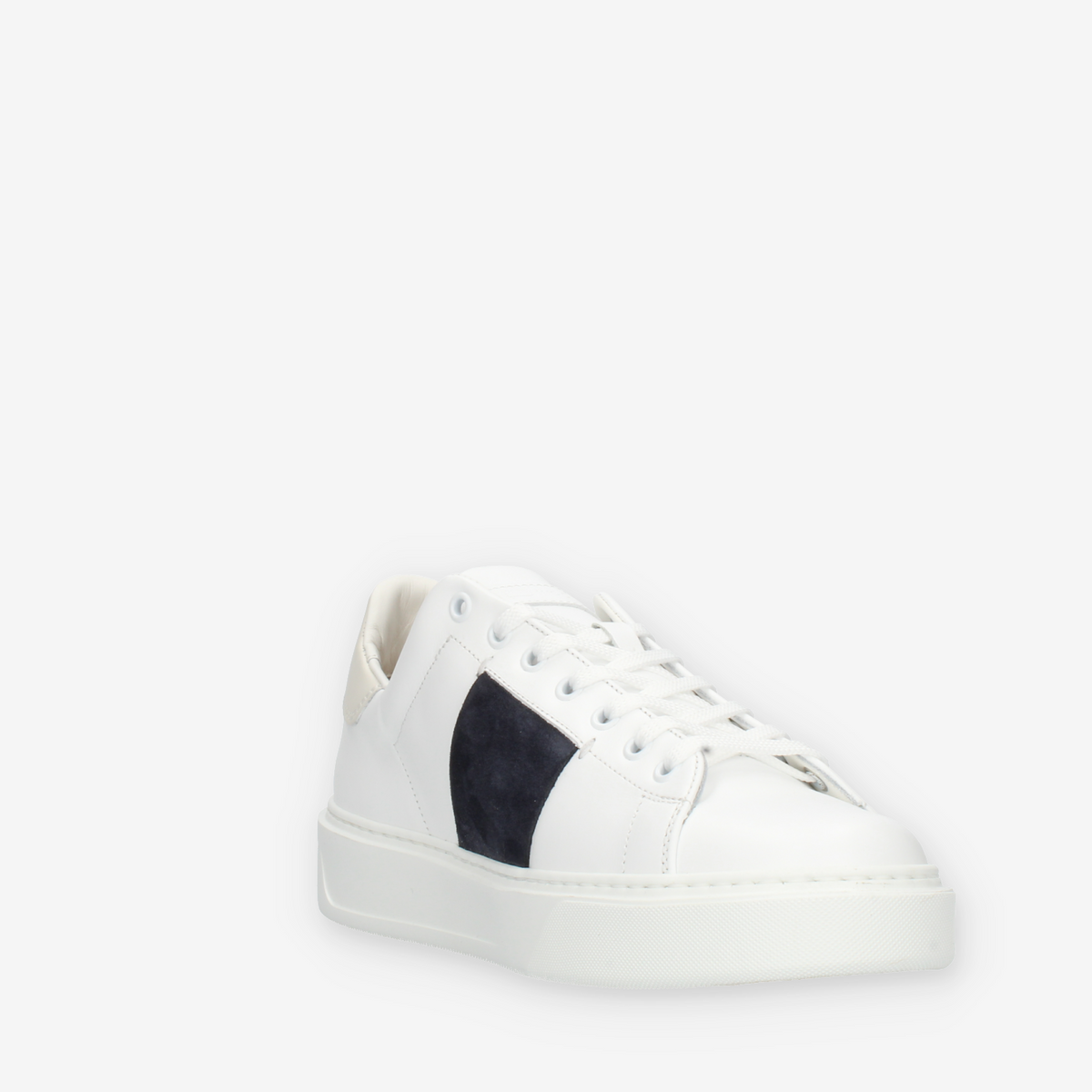 Woolrich Sneakers basse da uomo bianche e blu
