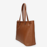 Alviero Martini Prima Classe Borsa Shopping in pelle cuoio e Geo Classic