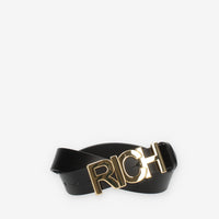 John Richmond Cintura con logo "RICH"