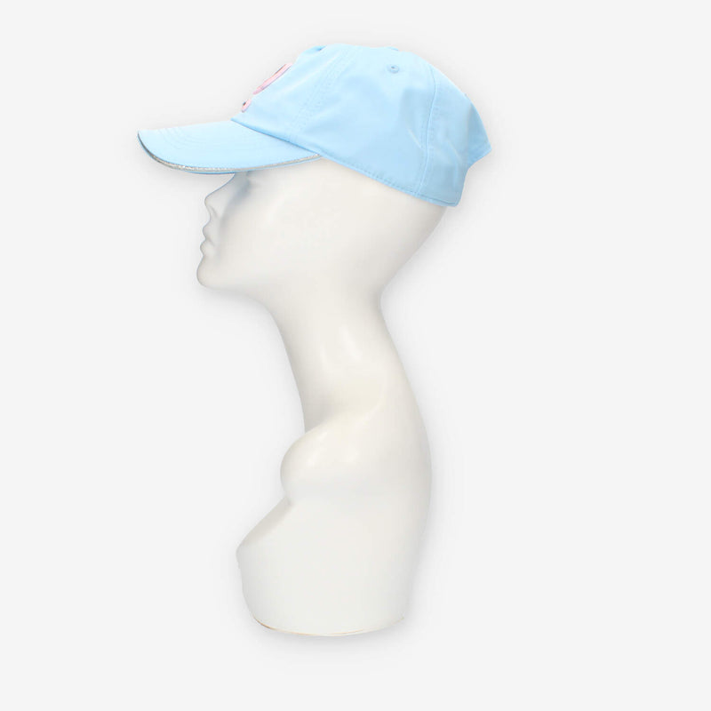 Chiara Ferragni Cappello azzurro con visiera