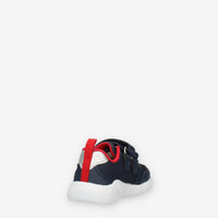 Geox Sprintye Sneakers da bimbo con strappi blu e rosse