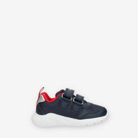 Geox Sprintye Sneakers da bimbo con strappi blu e rosse