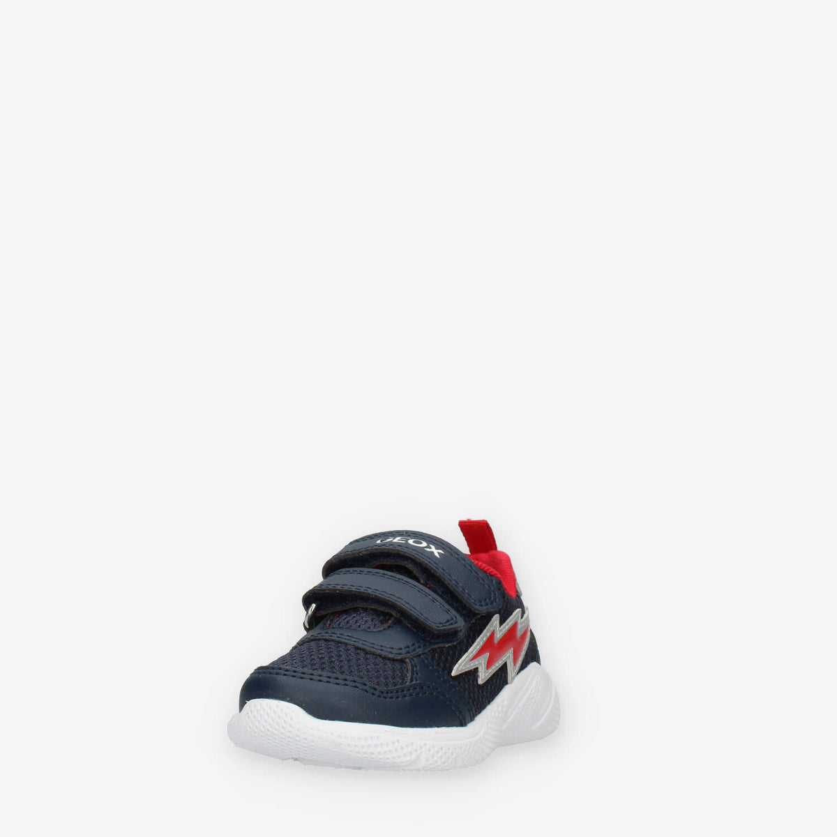 Geox Sprintye Sneakers da bimbo con strappi blu e rosse