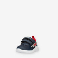Geox Sprintye Sneakers da bimbo con strappi blu e rosse