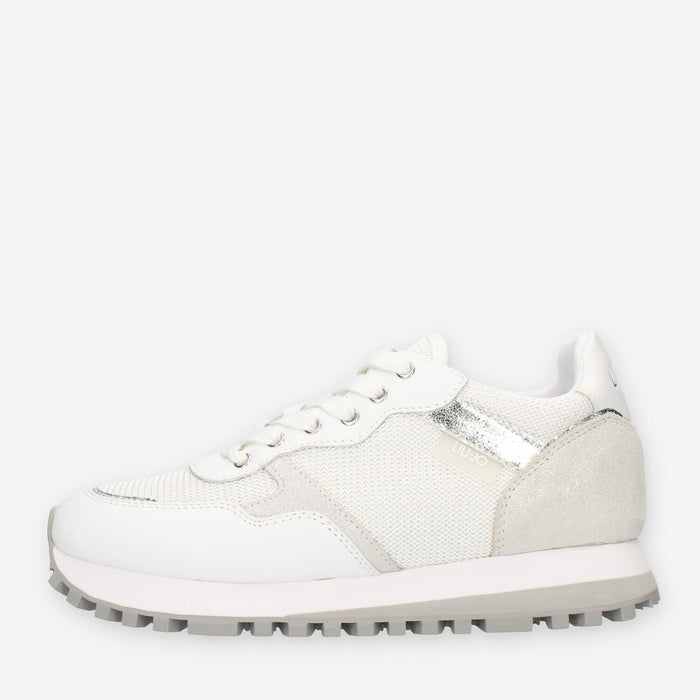 Liu Jo Wonder 01 Sneakers da donna bianche glitterate