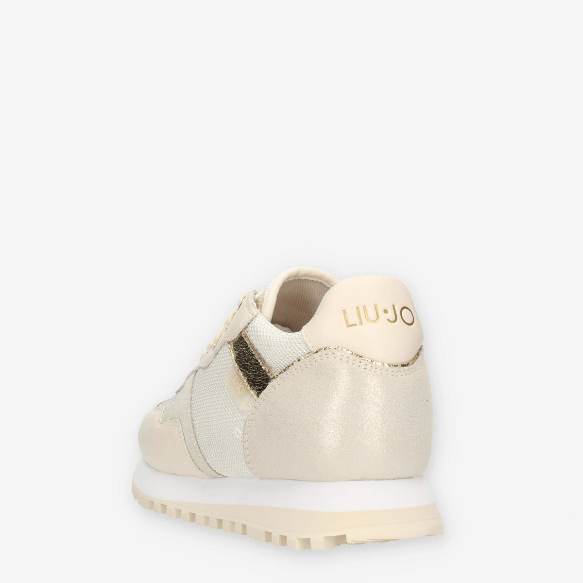 Liu Jo Wonder 01 Sneakers da donna beige glitterate