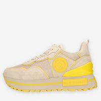 Liu Jo Wonder 52 Sneakers da donna beige e gialle