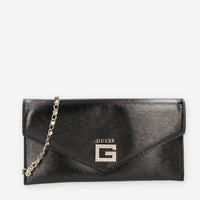Guess Ever Mini Pochette in vernice nera