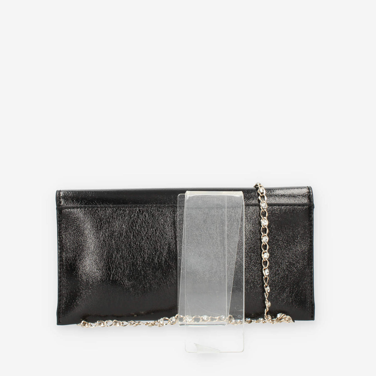Guess Ever Mini Pochette in vernice nera