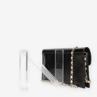 Guess Ever Mini Pochette in vernice nera