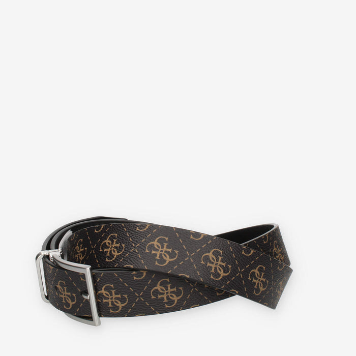 Guess Vezzola Cintura logata marrone da uomo