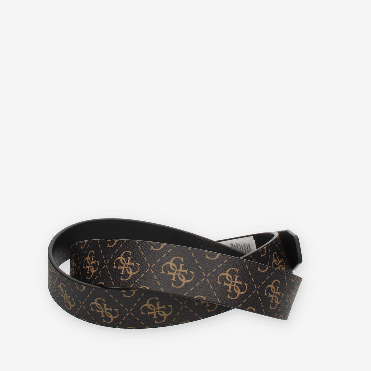 Guess Vezzola Cintura logata marrone da uomo