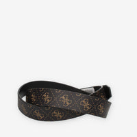 Guess Vezzola Cintura logata marrone da uomo