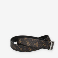 Guess Vezzola Cintura logata marrone da uomo