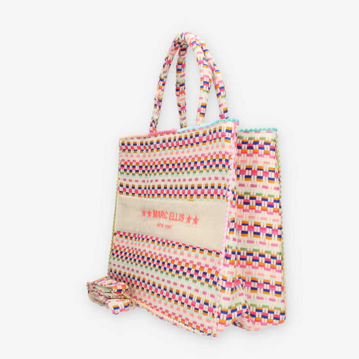 Marc Ellis Buby L Borsa modello shopping in tessuto multicolore 10