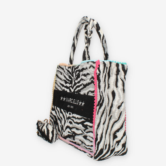 Marc Ellis Buby M Borsa media modello shopping in tessuto multicolore 7