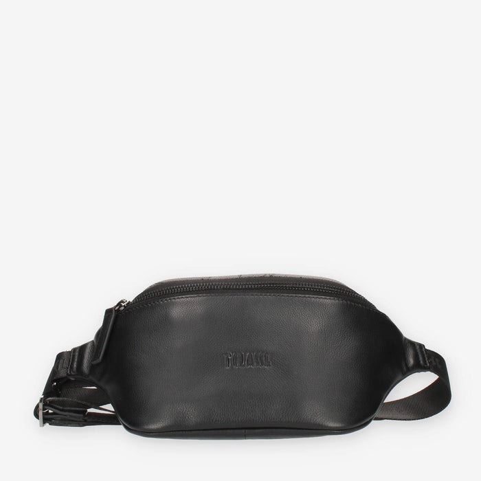 Alviero Martini Prima Classe Marsupio nero e Geo Black con tasca