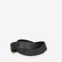 Guess Cintura nera da donna con fibbia G
