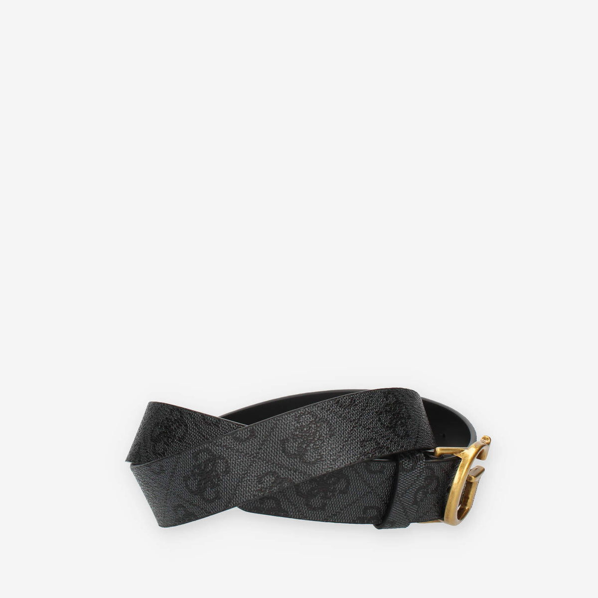 Guess Cintura nera da donna con fibbia G