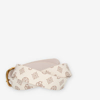 Guess Cintura da donna avorio logata con fibbia ovale