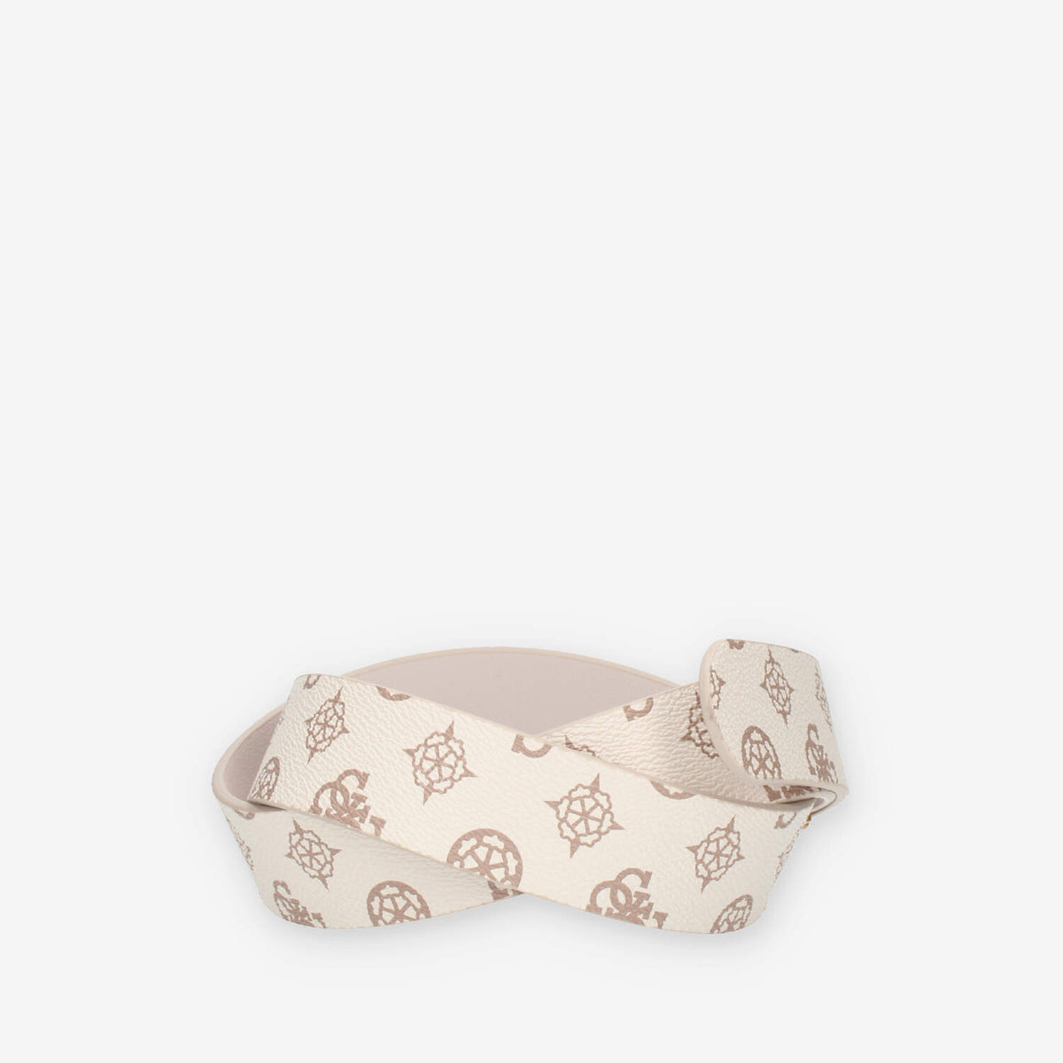 Guess Cintura da donna avorio logata con fibbia ovale