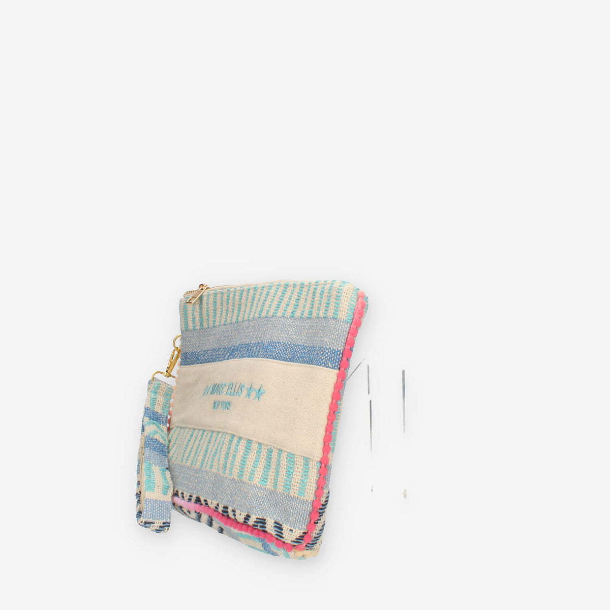Marc Ellis Cassy M Pochette in tessuto multicolore 5