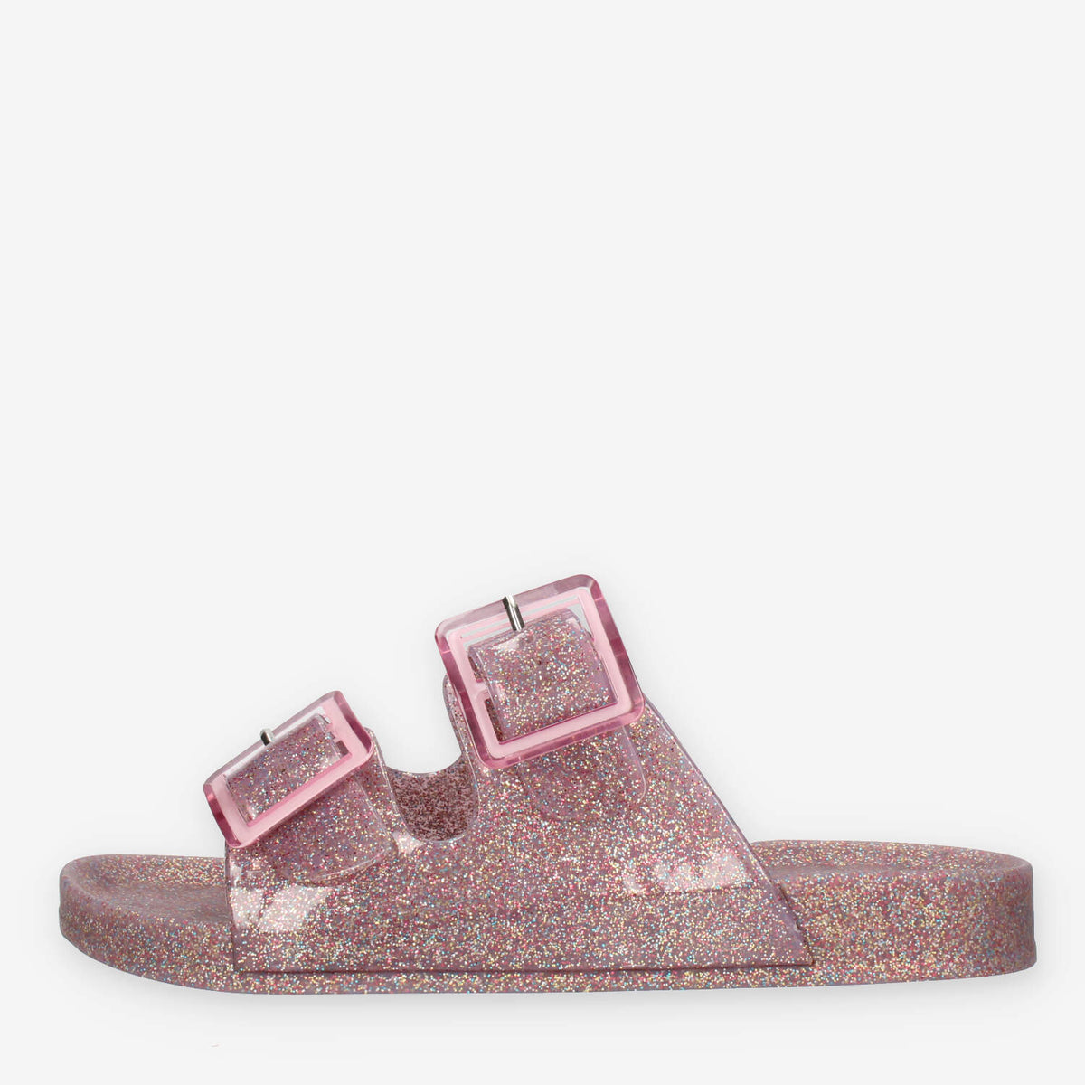 Colors of California Bio Sandali scalzati glitterati lilla