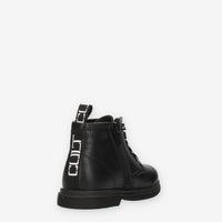 Cult Sabbath Legend 0025 Mid J Anfibi neri con lacci logati