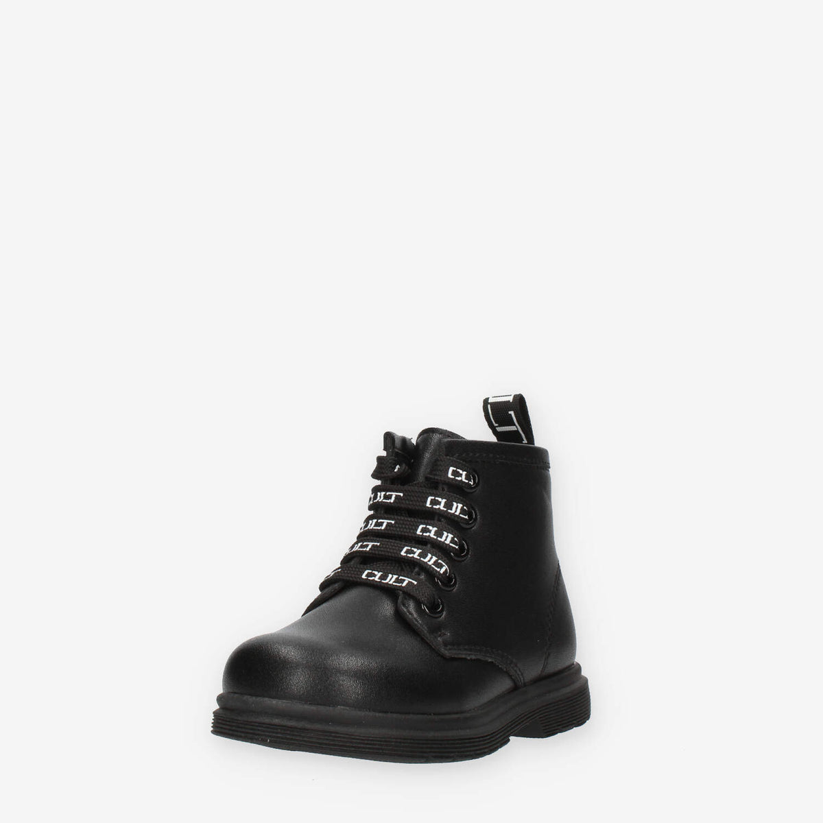 Cult Sabbath Legend 0025 Mid J Anfibi neri con lacci logati