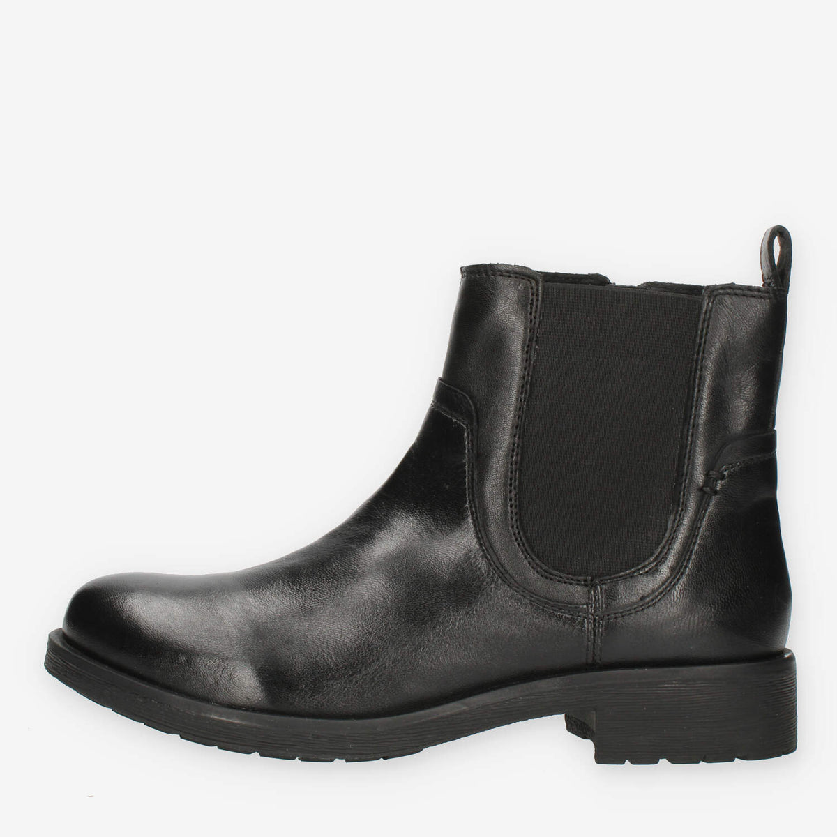 Geox Rawelle Stivaletti neri da donna con elastico