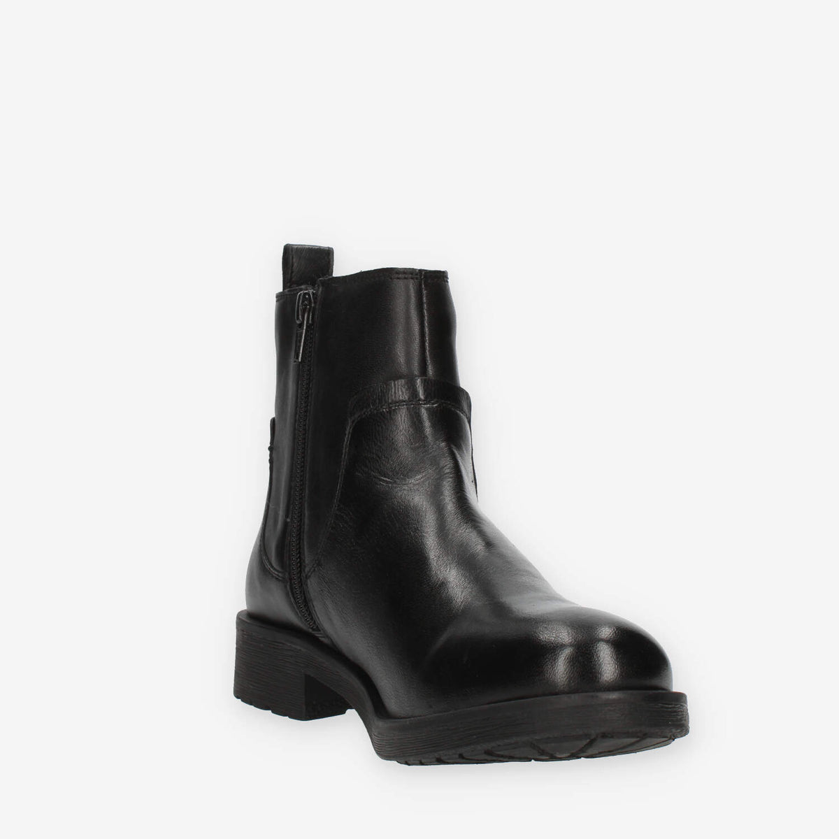 Geox Rawelle Stivaletti neri da donna con elastico