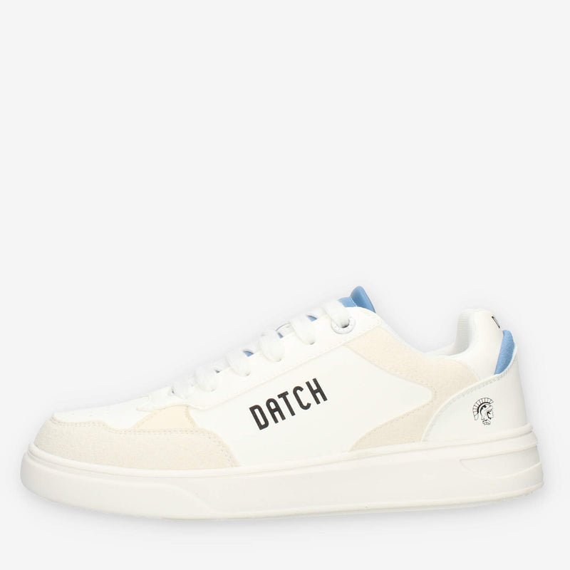 Datch Sneakers da uomo bianche e azzurre